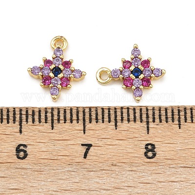 Латунь подвески&nbsp;KK-H093-11G-1