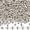 Iron Spacer Beads, Round, Silver, 5mm, Hole: 1.8mm, 1000pcs/set