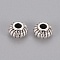 Alloy Spacer Beads, Rondelle, Cadmium Free & Nickel Free & Lead Free, Antique Silver, 6x4mm, Hole: 1.5mm