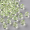 Transparent Acrylic Beads, Round, Light Yellow, 10x9mm, Hole: 2mm, about 940pcs/500g