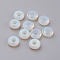 Synthetic Opalite European Beads, Large Hole Beads, Rondelle, 14x7~8mm, Hole: 6mm
