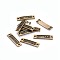 Tibetan Style Links connectors for Friendship, Cadmium Free & Nickel Free & Lead Free, Rectangle with Word Best Friend, Antique Bronze, 9.5x35x2mm, Hole: 3mm