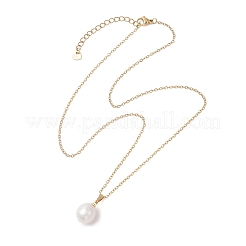 Подвеска из натурального барочного жемчуга кеши&nbsp;NJEW-JN05893