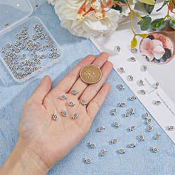 100 шт. бусины из сплава в тибетском стиле&nbsp;FIND-FH0008-72