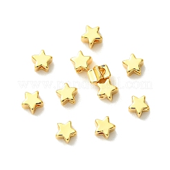 Латунные бусины со звездами&nbsp;XGRPCU754-299G