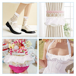 10 ярд кружевной отделки из полиэстера&nbsp;OCOR-TA0002-11A