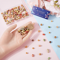 Бусины из окрашенного дерева&nbsp;WOOD-SC0001-66