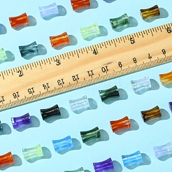 250 шт. прозрачные акриловые бусины градиентного цвета&nbsp;OACR-FS0001-93