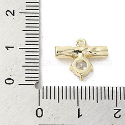 Латунные микро проложить кубического циркония подвески&nbsp;LS-KK-C043-01G