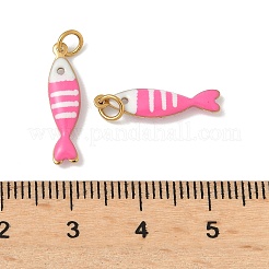 Подвески из нержавеющей стали 304 с эмалью&nbsp;STAS-P394-05G-01