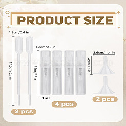 4 шт. полипропиленовые (ПП) распылительные бутылки&nbsp;MRMJ-LP0001-27