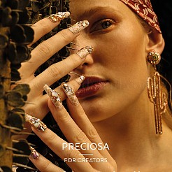 Preciosa® maxima crystal без горячей фиксации плоские камни&nbsp;Y-PRC-NSS8-10220