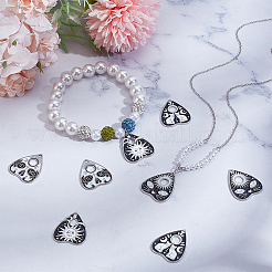 32шт 4 стиля подвески из сплава с эмалью&nbsp;ENAM-HY0001-40