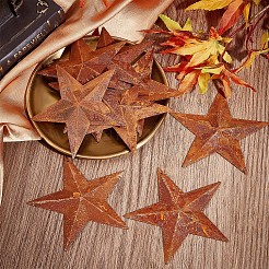 Большие подвески из ржавого железа&nbsp;IFIN-WH0065-16C