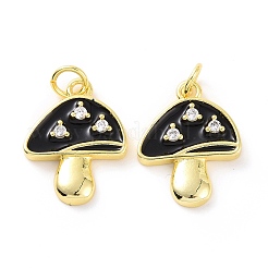 Подвески из латуни с эмалью в стойку&nbsp;KK-C008-16G