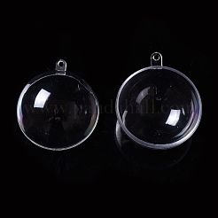 Открывающиеся прозрачные пластиковые подвески&nbsp;LS-CON-K007-06J