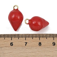 Латунь эмаль подвески&nbsp;KK-I358-070G-02