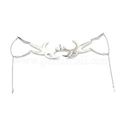 Маски для лица из сплава для вечеринок&nbsp;AJEW-B021-02P
