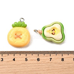 Подвески из непрозрачной смолы&nbsp;LS-CRES-D313-04P