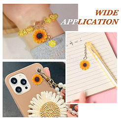 Подвески из непрозрачной смолы в стиле 40 шт.&nbsp;RESI-CD0001-15