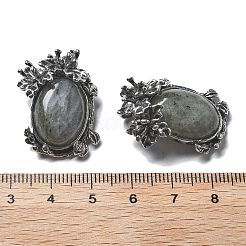 Природные подвески лабрадорита&nbsp;G-H083-01AS-03