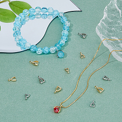 90 шт. 6-х стильная стойка с покрытием из латуни для ледоруба с зажимными скобами&nbsp;KK-DC0004-41