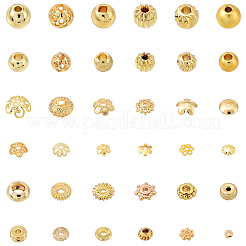 120шт 12 стиля латунные бусины&nbsp;KK-YW0003-19