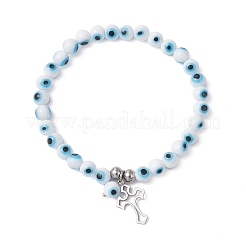 Браслеты с подвесками из нержавеющей стали 304&nbsp;BJEW-JB12262-03