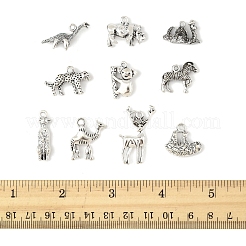 50 шт. подвески в виде животных из сплава в тибетском стиле&nbsp;FIND-FS0004-34