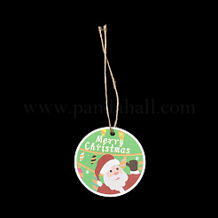 Рождественская тема бумажные большие подвесные украшения&nbsp;HJEW-F018-02