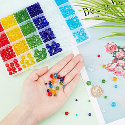 24 стиль стеклянные бусины нити&nbsp;EGLA-PH0001-23