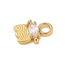 Ионное покрытие (ip) нержавеющая сталь 304 с подвесками из стразов&nbsp;STAS-G351-17G-02