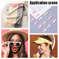 150 шт. 3-цветные кабошоны из непрозрачной смолы&nbsp;CRES-NB0001-44