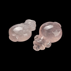 Природного розового кварца подвески&nbsp;G-K403-06