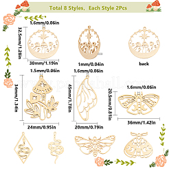 16 шт. 8 подвески из нержавеющей стали 201&nbsp;STAS-SC0005-02