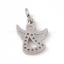 Латунные микро проложить кубического циркония подвески&nbsp;ZIRC-F132-46P