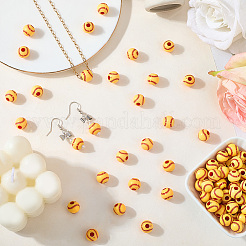 150 шт. непрозрачные акриловые круглые бусины&nbsp;MACR-PA0001-09A