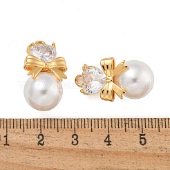 Латунные микро проложить кубического циркония подвески&nbsp;KK-U036-01G