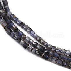 Природные иолит нитей бисера&nbsp;G-RM2025-C33-A