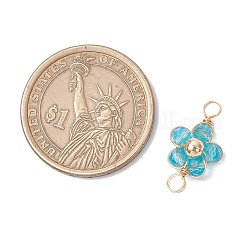 9 шт. подвески-соединители из медной проволоки&nbsp;PALLOY-JF03647