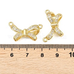Латунные микропаве прозрачные подвески с фианитом&nbsp;KK-D109-01G