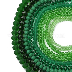 Стеклянные бусины с гальваническим покрытием &nbsp;EGLA-FS0001-42B