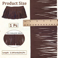 1 шт. замшевая тканевая лента с кисточками&nbsp;OCOR-GF0005-60A-04