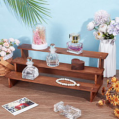 3-ярусные деревянные стойки-органайзеры для игральных костей&nbsp;ODIS-WH0086-155B