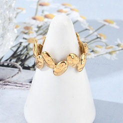 Кольца-манжеты из нержавеющей стали 304 для женщин&nbsp;LS-RJEW-A056-02G