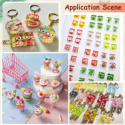 100г ПВХ кабошоны&nbsp;MRMJ-SC0001-45A