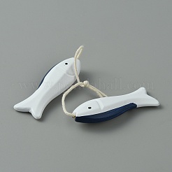 Подвесные украшения из смолы в средиземноморском стиле&nbsp;HJEW-WH0042-63