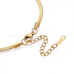 Цепочки-ёлочки из нержавеющей стали 304 толщиной 2.5 мм&nbsp;NJEW-N058-01A-G