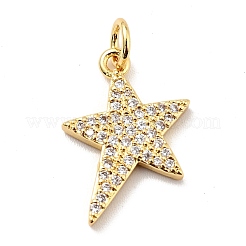 Латунные микро проложить кубического циркония подвески&nbsp;KK-E015-14G