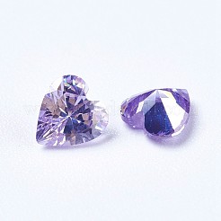 Кубического циркония указал назад кабошоны&nbsp;ZIRC-WH0001-C07